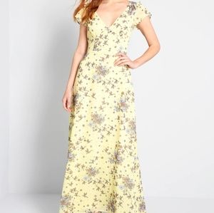 Modcloth You're Flowing Places Maxi Dress